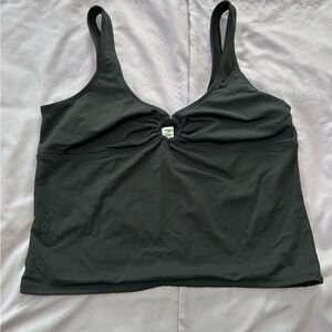 Black Tankini Top